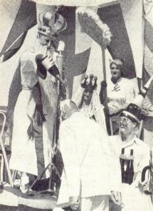 Crossing the line ceremony